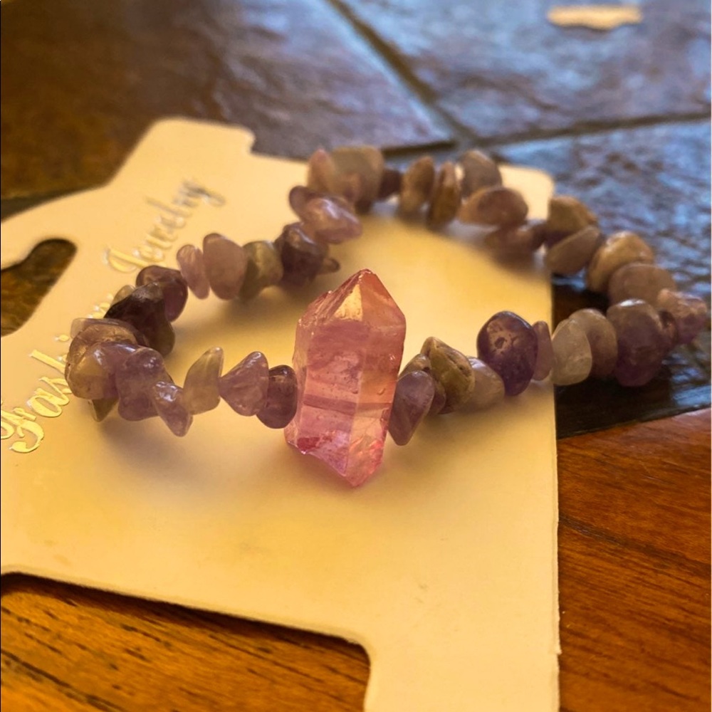 Amethyst bracelet